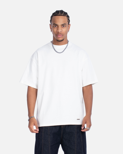 ELEMENT HEAVY WEIGHT TEE WHITE