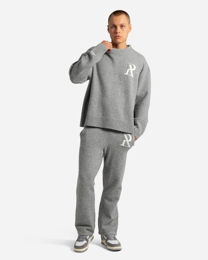 RADIANT KNIT CREWNECK GREY MARLE