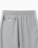 RACER TRACK SHORTS FLEECE GREY MARLE