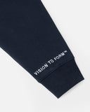 VISION LOGO CREWNECK ROYAL NAVY