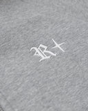 RACER ZIP HOODIE FLEECE GREY MARLE