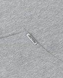 RACER ZIP HOODIE FLEECE GREY MARLE