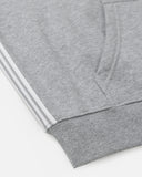 RACER ZIP HOODIE FLEECE GREY MARLE