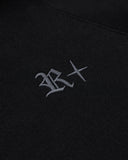 RACER ZIP HOODIE FLEECE BLACK
