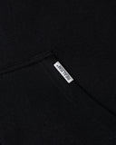 RACER ZIP HOODIE FLEECE BLACK