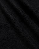 RACER ZIP HOODIE FLEECE BLACK