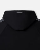 RACER ZIP HOODIE FLEECE BLACK