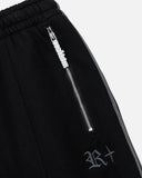 RACER TRACK PANT FLEECE BLACK