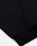 REALISM AND WINNIE THE POOH SKETCH ZIP HOODIE BLACK