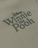 REALISM AND WINNIE THE POOH SKETCH ZIP HOODIE CEMENT