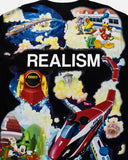 REALISM AND DISNEY MONORAIL TEE BLACK