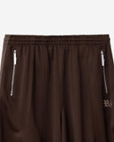 RACER TRACK PANT DARK CHOC
