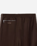 RACER TRACK PANT DARK CHOC