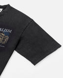 SOUVENIR TEE WASHED BLACK