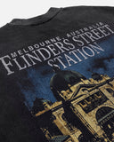 SOUVENIR TEE WASHED BLACK