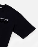 PASTE-UP TEE BLACK
