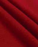 VISION LOGO ZIP HOODIE CRIMSON RED