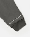 VISION LOGO FLEECE POLO COOL GREY