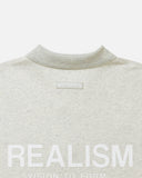 VISION LOGO FLEECE POLO OATMEAL
