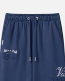 PASTE-UP SWEATPANTS OPEN LEG ASTRAL NAVY