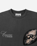 GHOST TEE WASHED ASPHALT