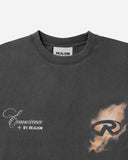 GHOST TEE WASHED ASPHALT