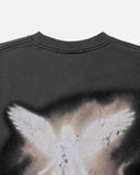 GHOST TEE WASHED ASPHALT