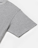 BLUE BLAZE TEE GREY MARLE