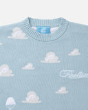 [PRE-ORDER] REALISM AND TOY STORY CLOUD KNIT SWEATER POWDER BLUE
