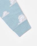 [PRE-ORDER] REALISM AND TOY STORY CLOUD KNIT SWEATER POWDER BLUE