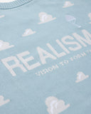 [PRE-ORDER] REALISM AND TOY STORY CLOUD KNIT SWEATER POWDER BLUE