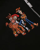 REALISM AND TOY STORY ANDYS TOYS ZIP HOODIE BLACK