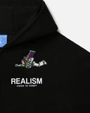 REALISM AND TOY STORY ANDYS TOYS ZIP HOODIE BLACK