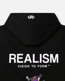 REALISM AND TOY STORY ANDYS TOYS ZIP HOODIE BLACK