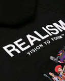 REALISM AND TOY STORY ANDYS TOYS ZIP HOODIE BLACK
