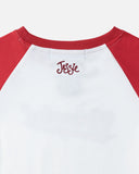 [PRE-ORDER] REALISM AND TOY STORY COWGIRL BABY TEE WHITE/RED