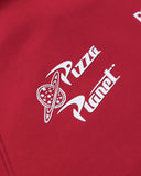 [PRE-ORDER] REALISM AND TOY STORY PIZZA PLANET HOODIE BURNT RED