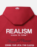 [PRE-ORDER] REALISM AND TOY STORY PIZZA PLANET HOODIE BURNT RED