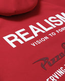 [PRE-ORDER] REALISM AND TOY STORY PIZZA PLANET HOODIE BURNT RED