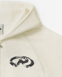 DECAY ZIP HOODIE VINTAGE WHITE