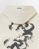 DECAY ZIP HOODIE VINTAGE WHITE