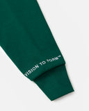 VISION LOGO HOODIE HUNTER GREEN