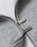 LEGACY ZIP HOODIE V2 GREY MARLE PLAID
