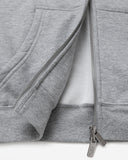 LEGACY ZIP HOODIE V2 GREY MARLE PLAID