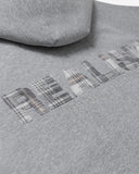 LEGACY ZIP HOODIE V2 GREY MARLE PLAID