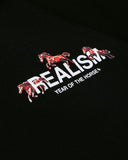 HORSE LOGO HOODIE V2 BLACK