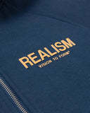 VISION LOGO ZIP HOODIE MAZARINE GOLD