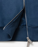 VISION LOGO ZIP HOODIE MAZARINE GOLD