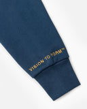 VISION LOGO ZIP HOODIE MAZARINE GOLD