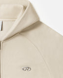 RADIANT ZIP HOODIE V2 IVORY